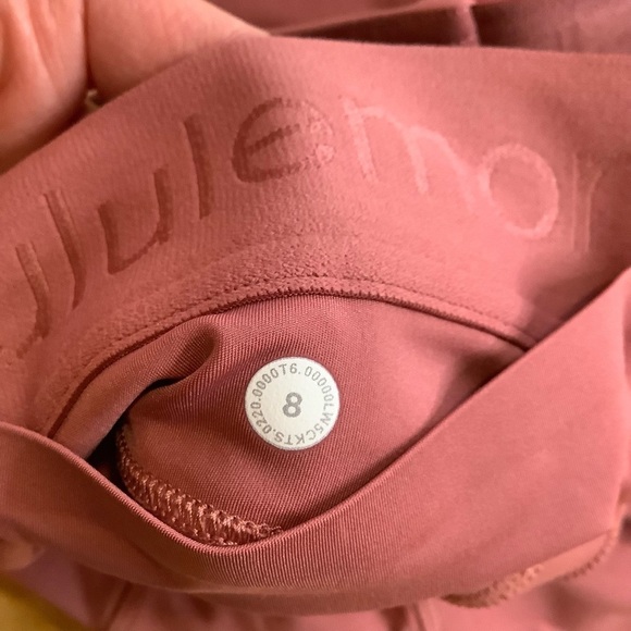 LULULEMON Fast Free Super High-Rise Tight 25" Elite Size 8 - Picture 14 of 15